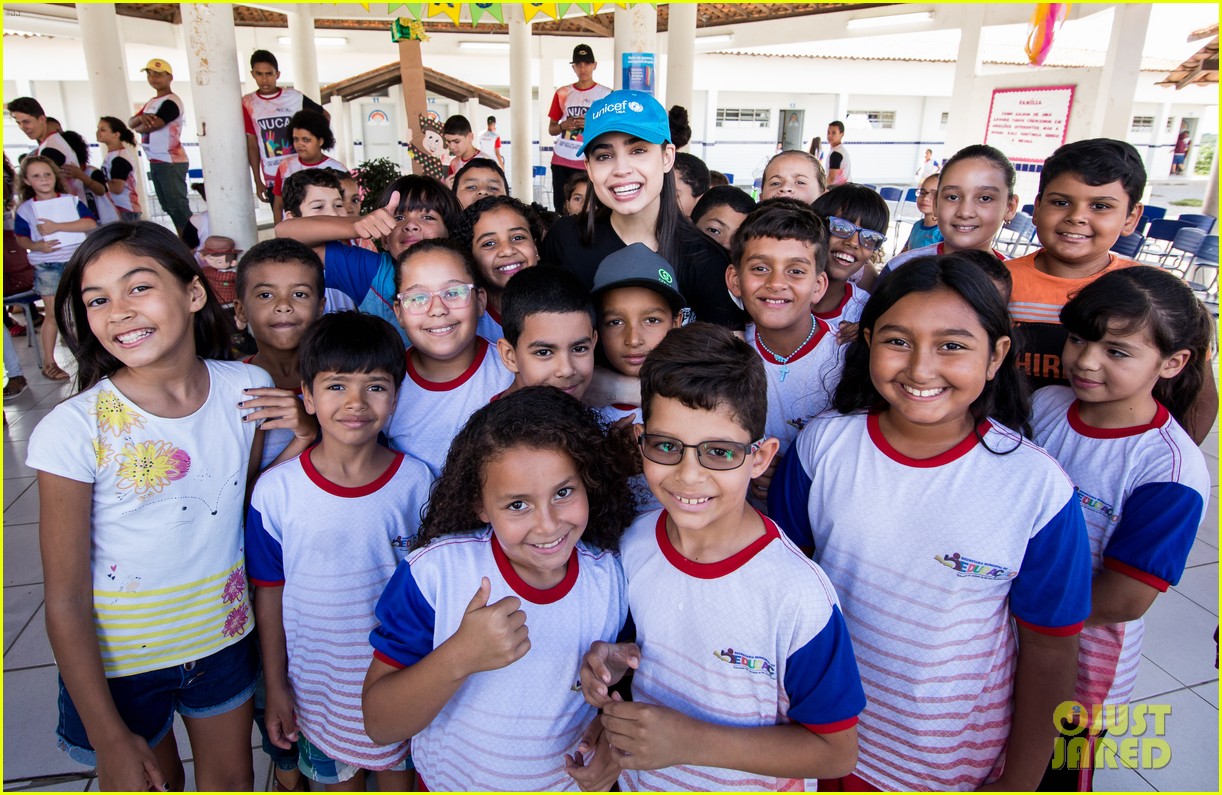 Sofia Carson Visits UNICEF Programming in Brazil with UNICEF USA 28
